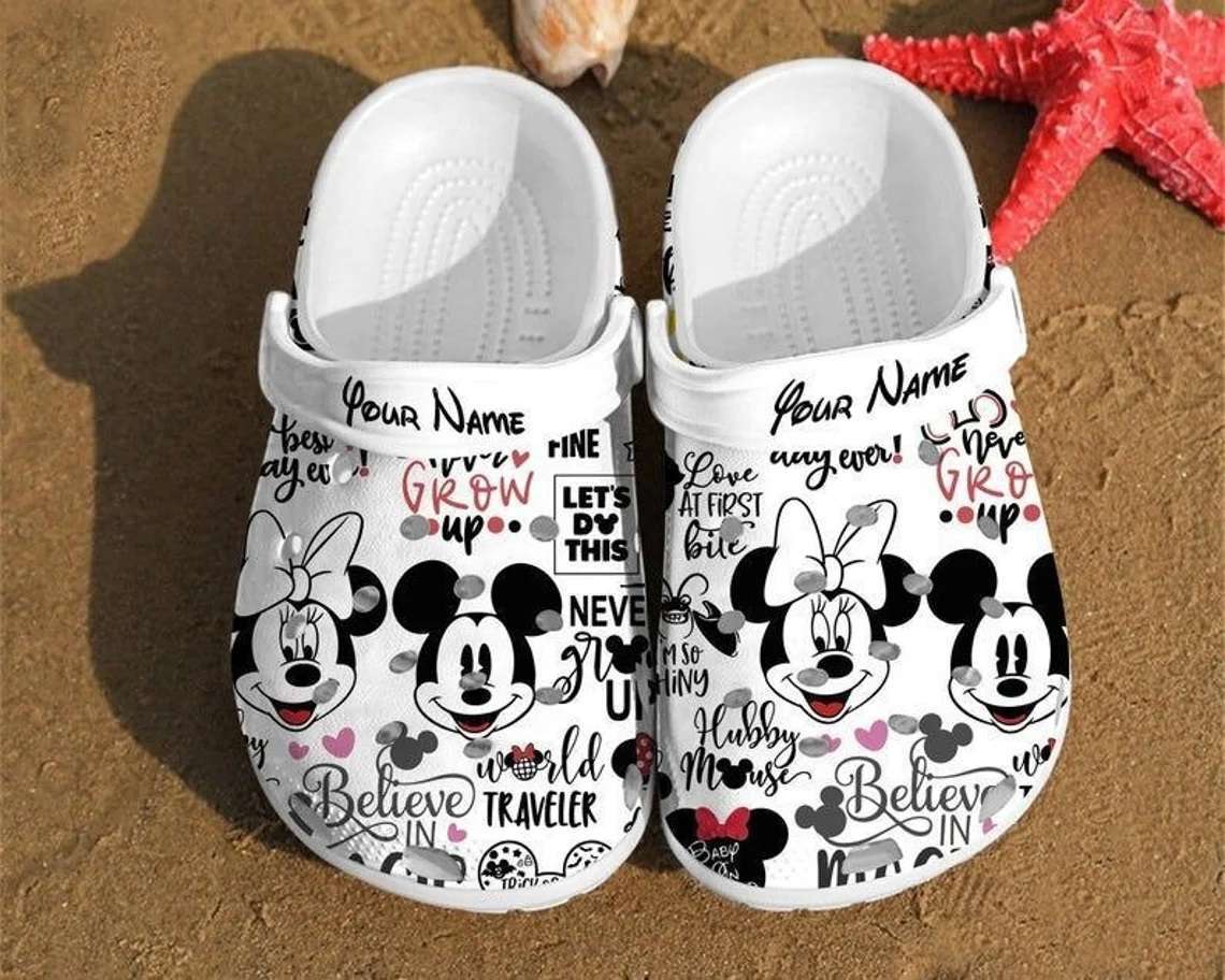 Crocs outfit - custom name mickey mouse crocs clogs crocband shoes - 469 Crocs Outfit