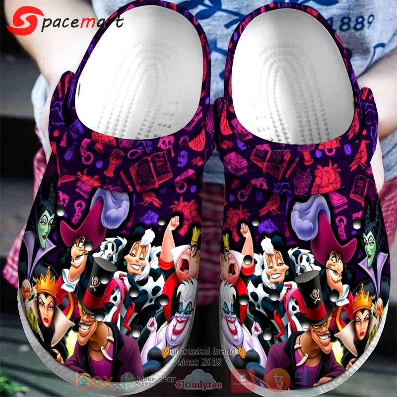 Crocs outfit - disney villains halloween purple crocs clogs crocband shoes - 625 Crocs Outfit