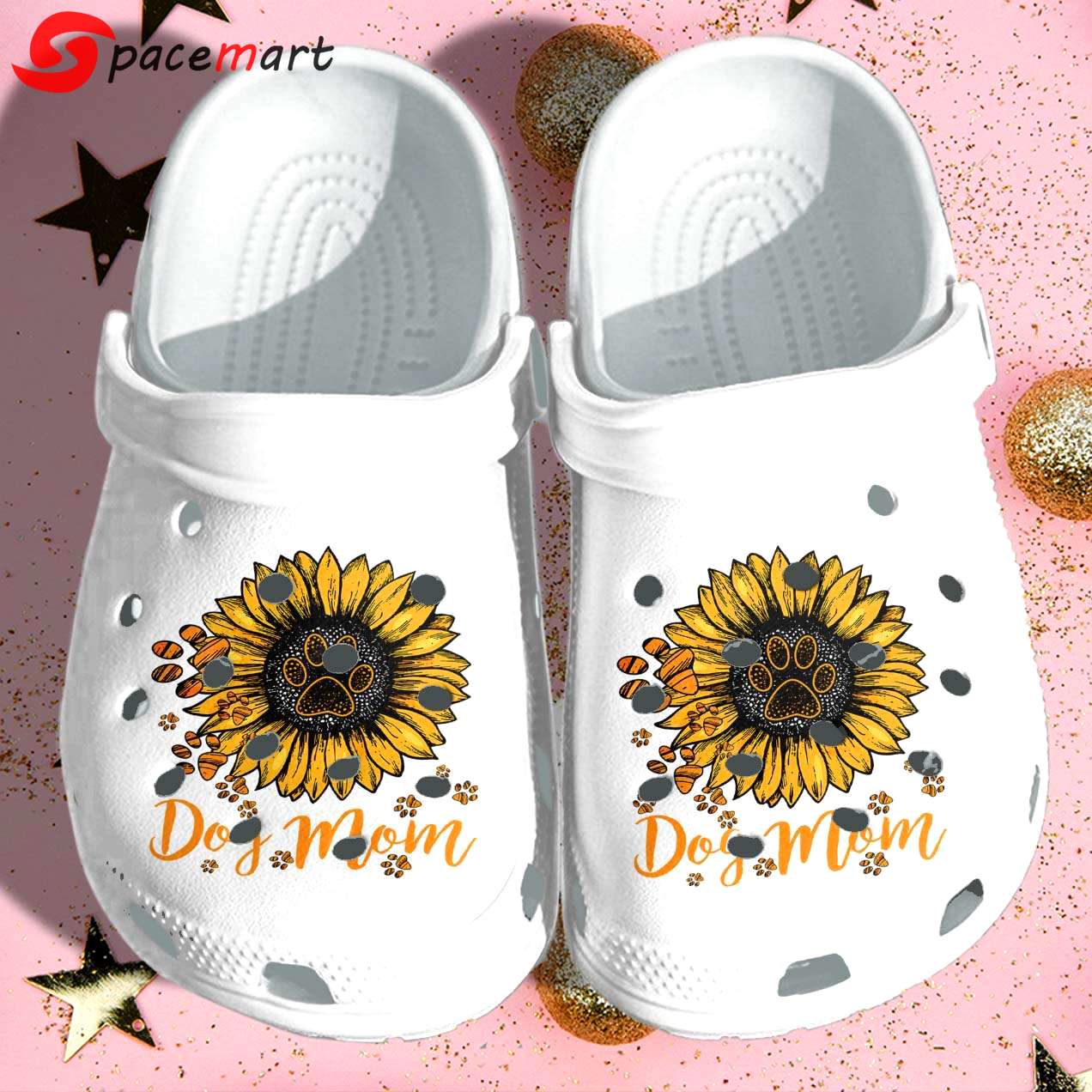 Crocs outfit - dog mom sunflower dog lover mother’s day crocs crocband clog shoes - 629 Crocs Outfit