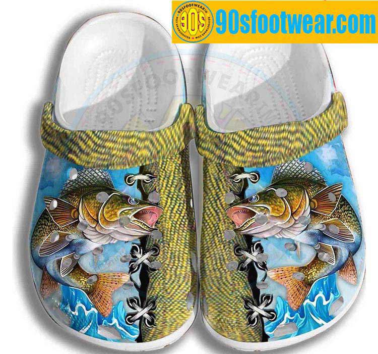 Crocs outfit - fishing crocs – cool bass fishing custom classic clog - 710 Crocs Outfit