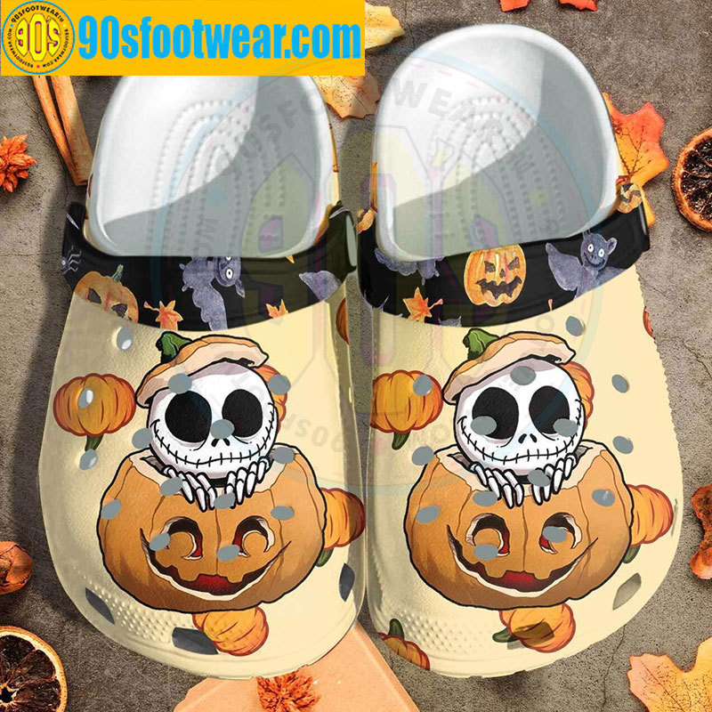 Crocs outfit - halloween crocs cute jack skellington nightmare classic clogs - 846 Crocs Outfit
