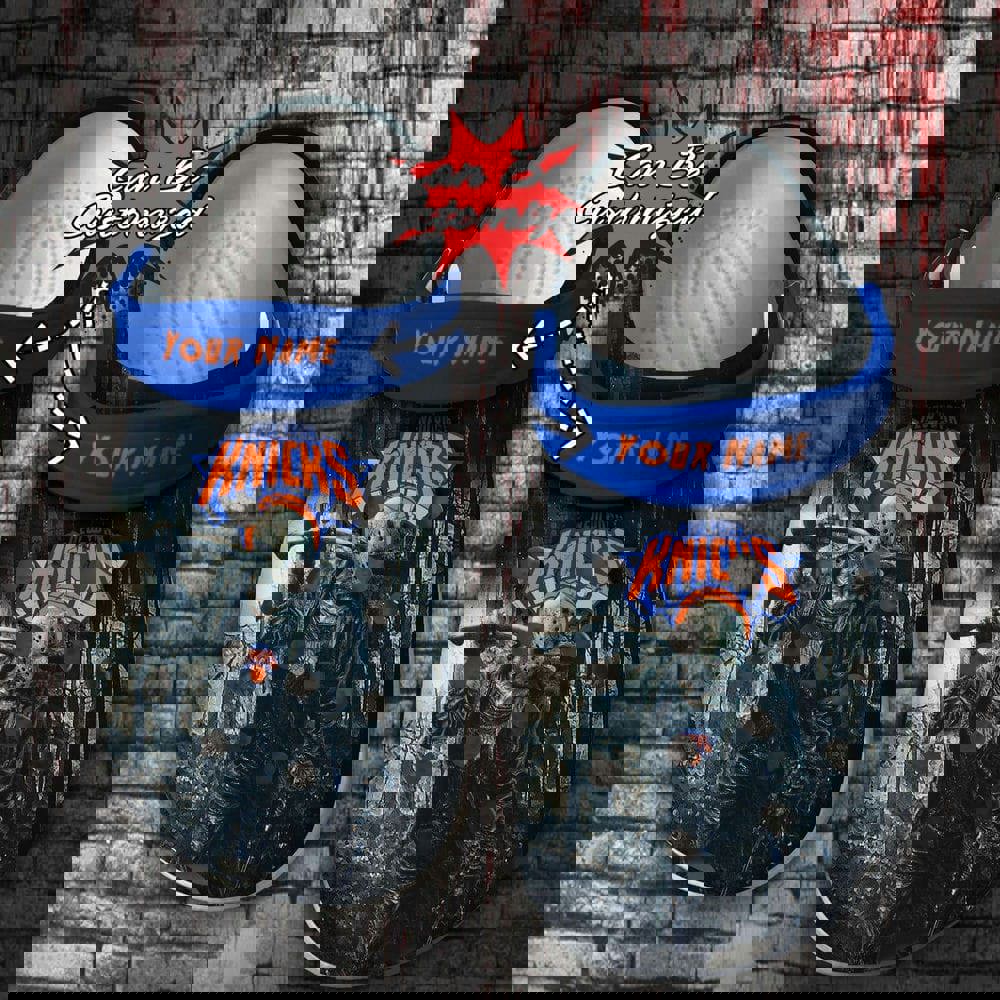 Crocs outfit - halloween crocs personalized new york knicks friday the 13th horror character jason voorhees clogs crocband shoes - 973 Crocs Outfit