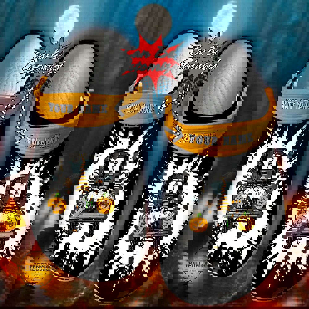 Crocs outfit - halloween crocs personalized truck gnomes pumpkin clogs crocband shoes - 1002 Crocs Outfit