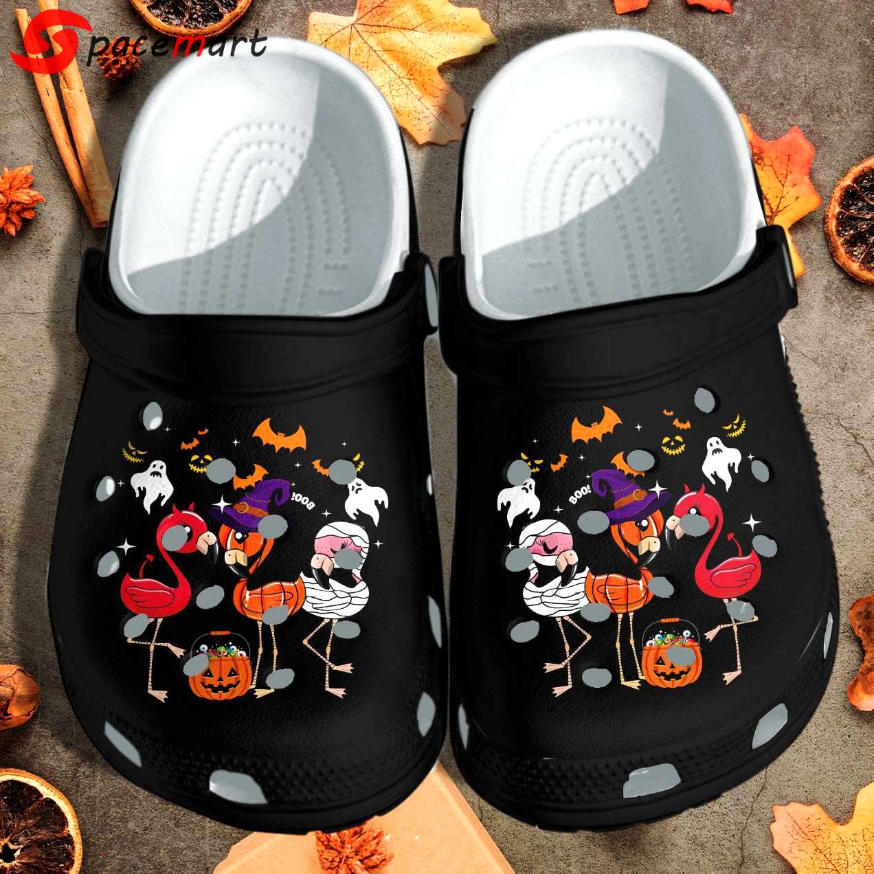 Crocs outfit - halloween flamingo witch ghost mummy crocs crocband clogs shoes - 1020 Crocs Outfit