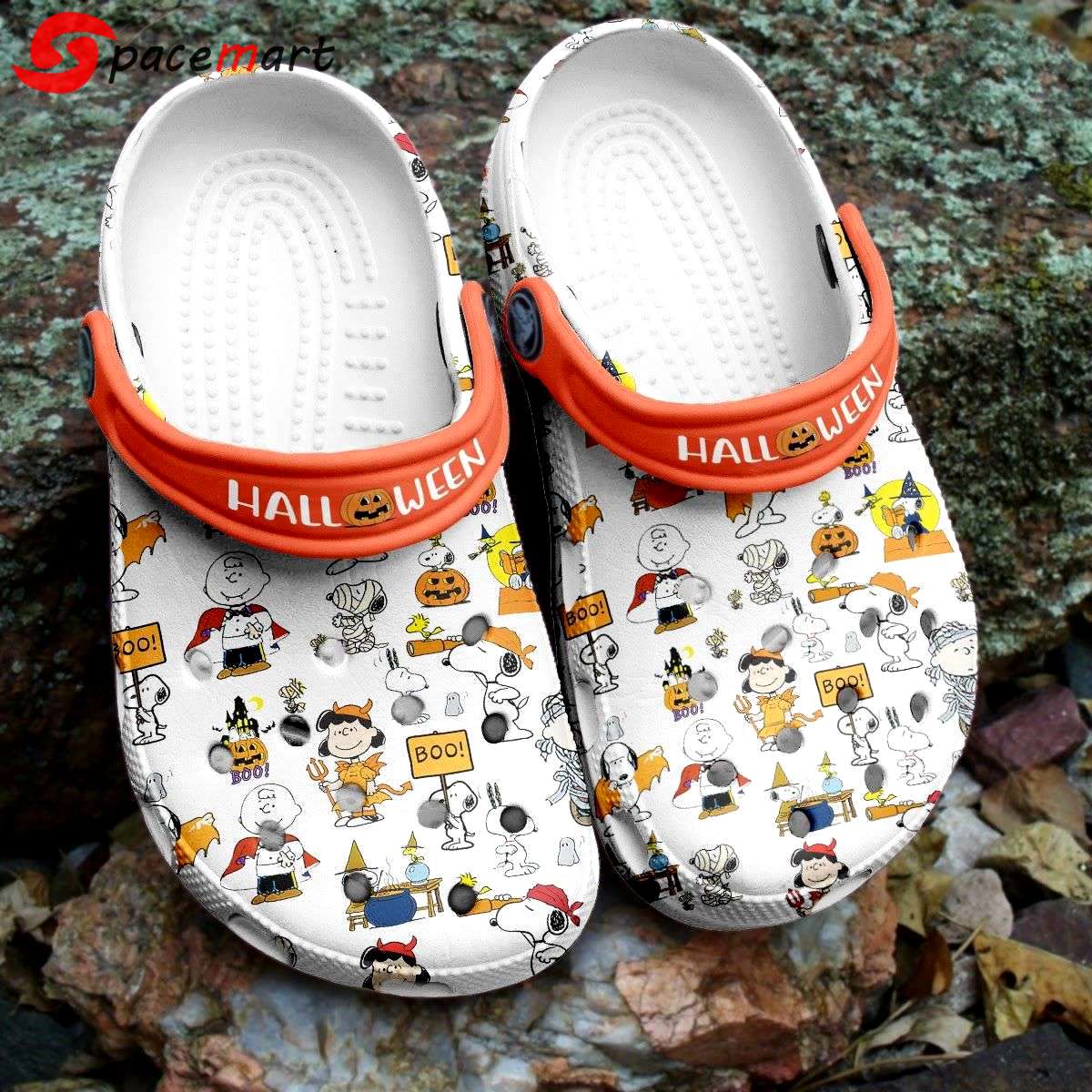 Crocs outfit - halloween snoopy boo the peanut crocs crocband clogs - 1113 Crocs Outfit