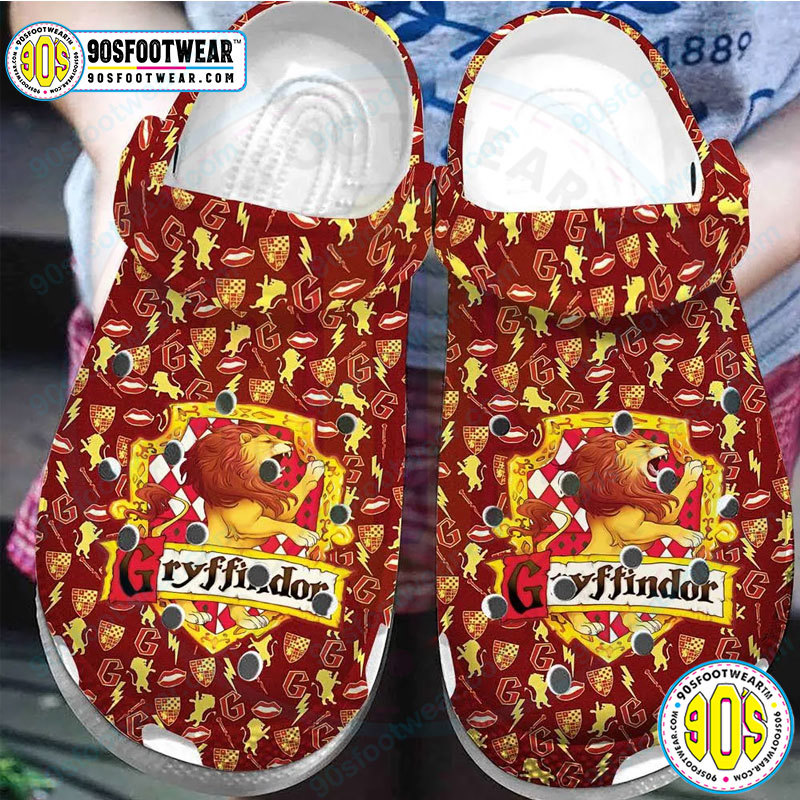 Crocs outfit - harry potter crocs gryffindor house harry potter movie pattern clog shoes for hp fan - 1139 Crocs Outfit