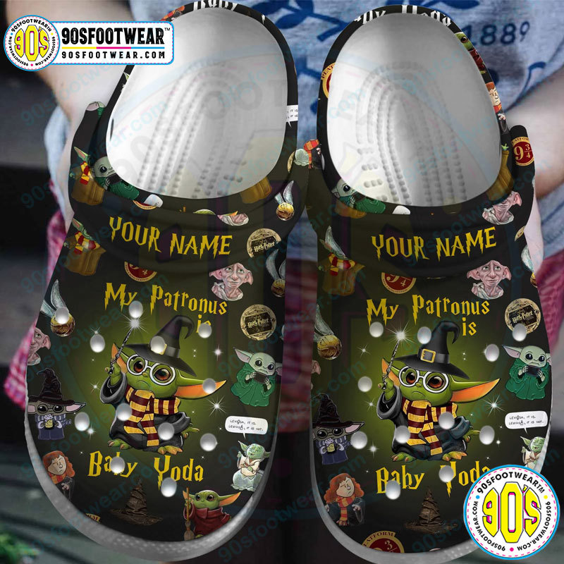 Crocs outfit - harry potter personalized crocs baby yoda and harry potter clog shoes for hp fan - 1184 Crocs Outfit