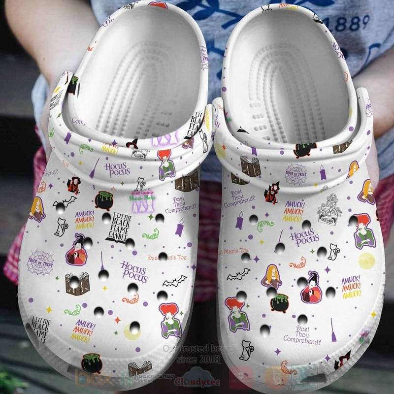 Crocs outfit - hocus pocus pattern crocs clogs crocband shoes - 1243 Crocs Outfit