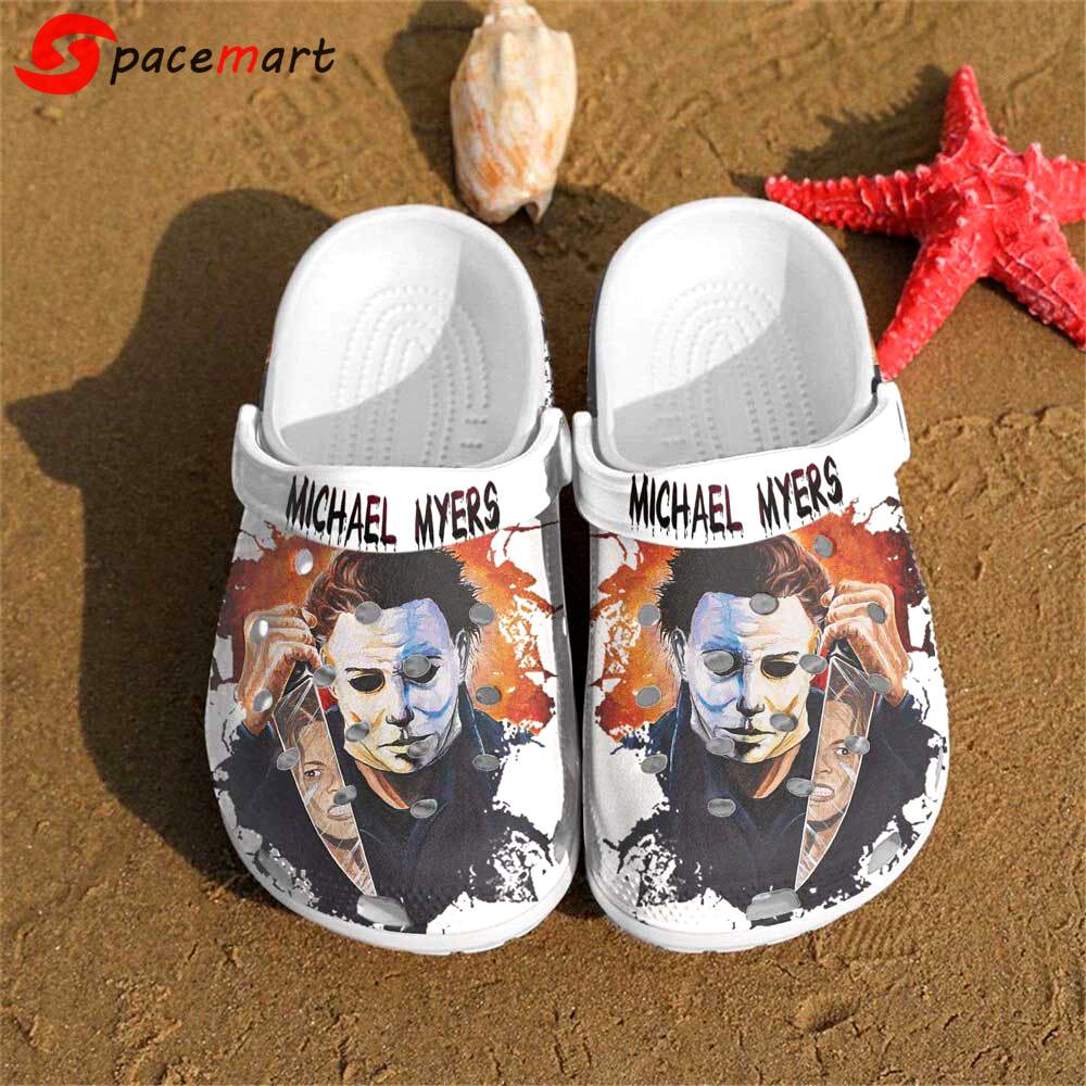 Crocs outfit - michael myers horror halloween movie crocs clogs crocband shoes - 1429 Crocs Outfit