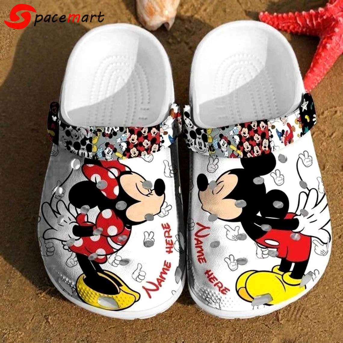 Crocs outfit - personalized crocs mickey minnie kiss crocs clogs crocband shoes - 1686 Crocs Outfit