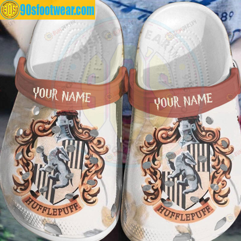 Crocs outfit - personalized harry potter crocs hufflepuff house classic clog shoes - 1737 Crocs Outfit