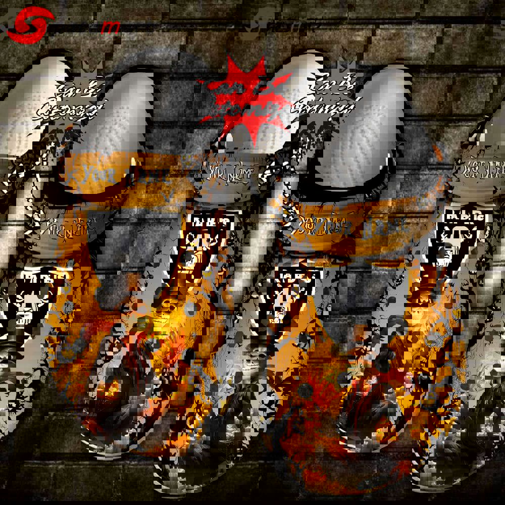 Crocs outfit - personalized las vegas raiders halloween light nightmare before christmas crocs clogs crocband shoes - 1751 Crocs Outfit