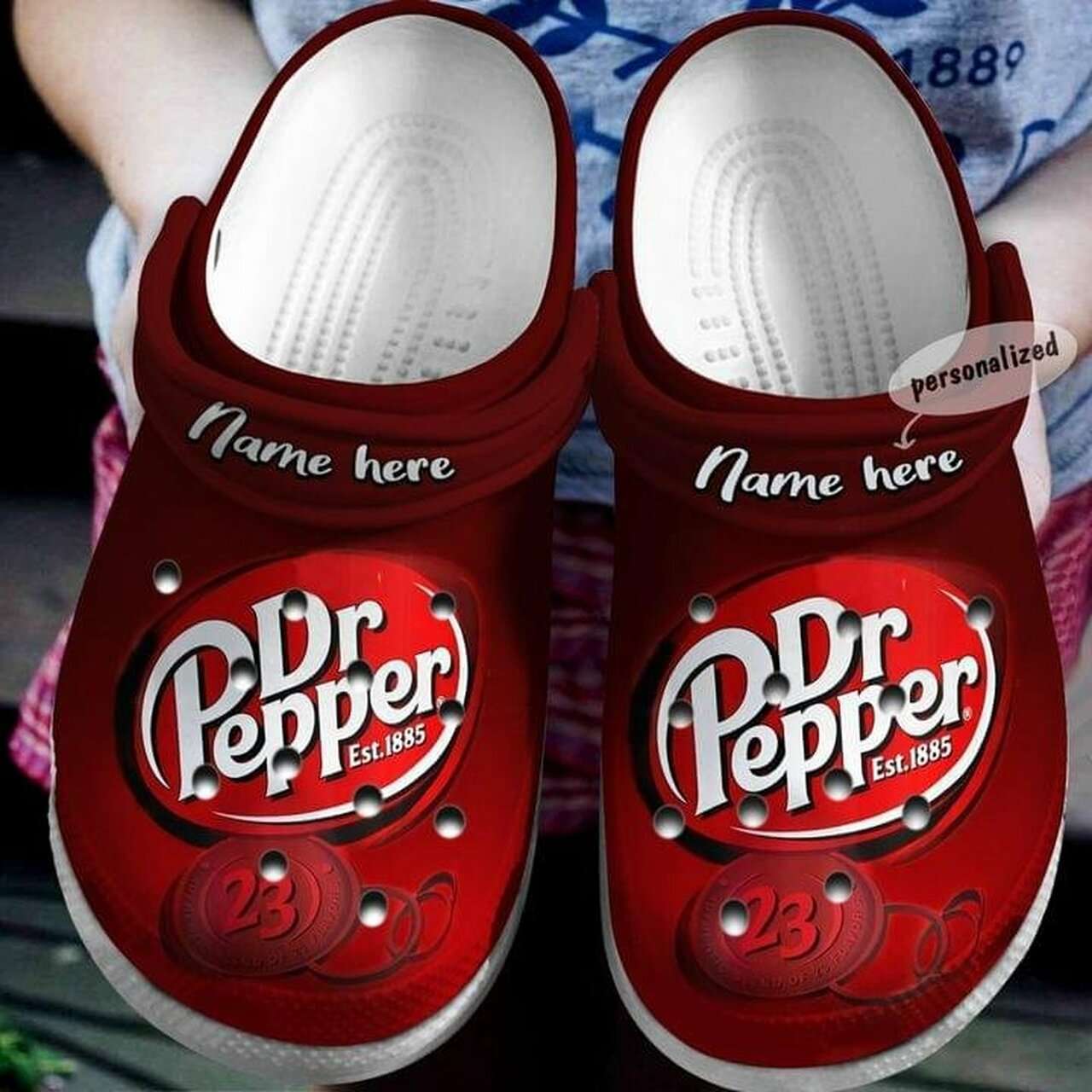 Crocs outfit - personalized name dr pepper soda pop crocs crocband clogs - 1770 Crocs Outfit