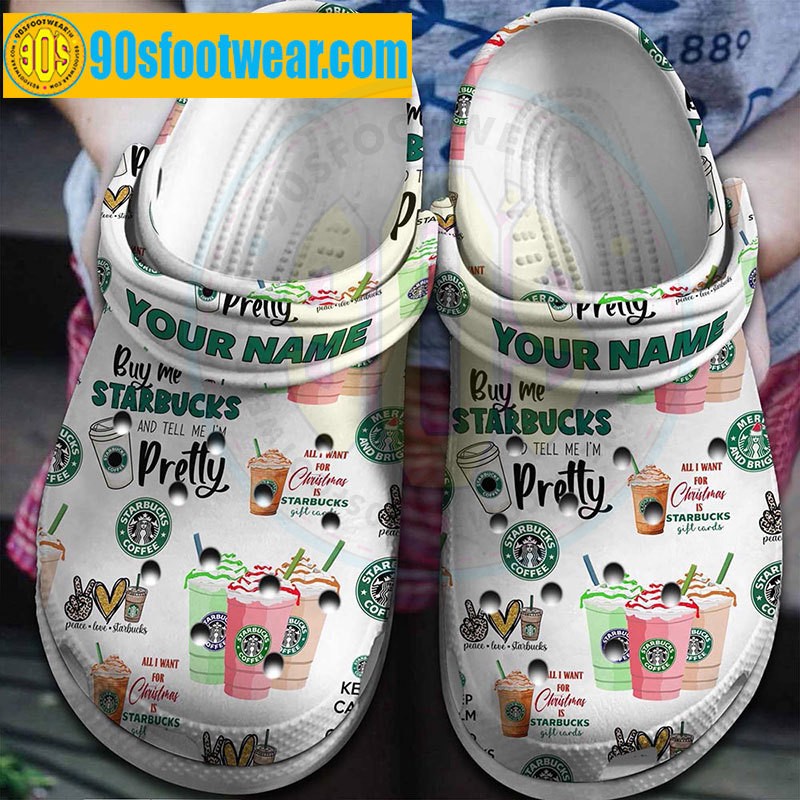Crocs outfit - personalized starbucks crocs pretty drink starbucks coffee classic clogs - 1841 Crocs Outfit