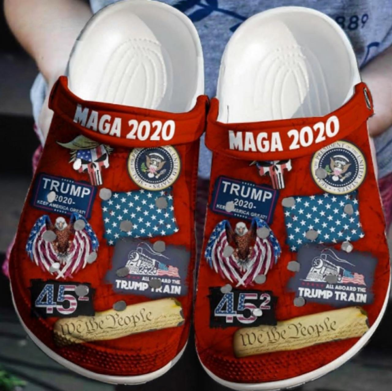 Crocs outfit - personalized year donald trump ultra maga the return of the great maga king crocs crocband clogs - 1856 Crocs Outfit