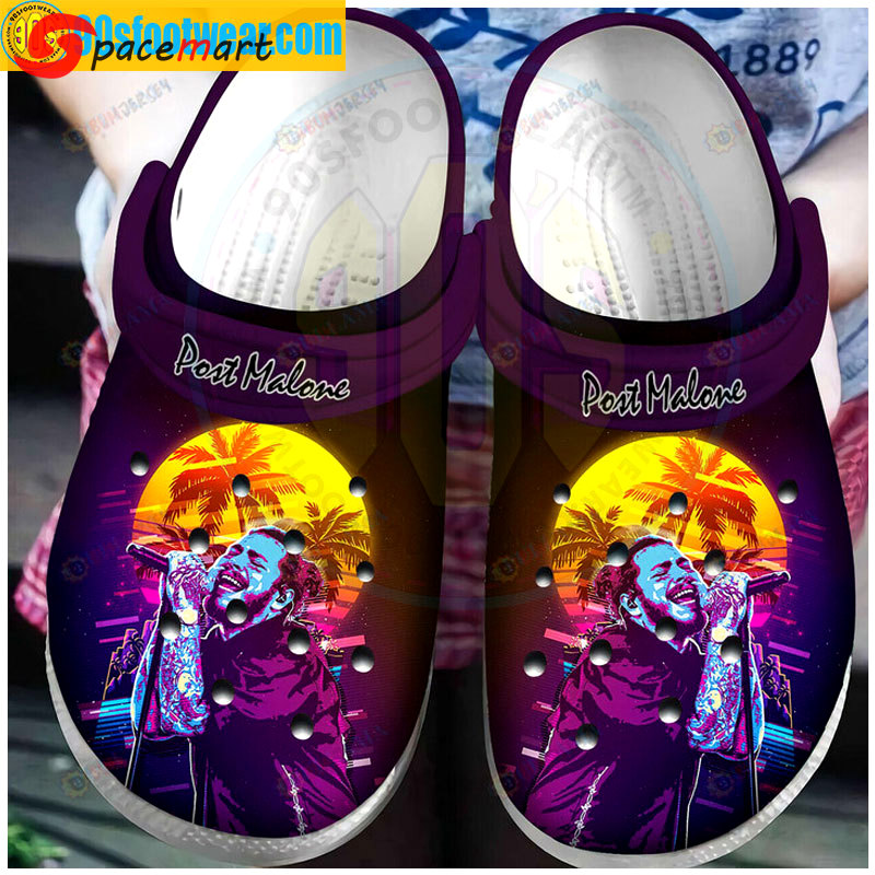 Crocs outfit - post malone crocs retro sunset rap music classic clog shoes - 1935 Crocs Outfit