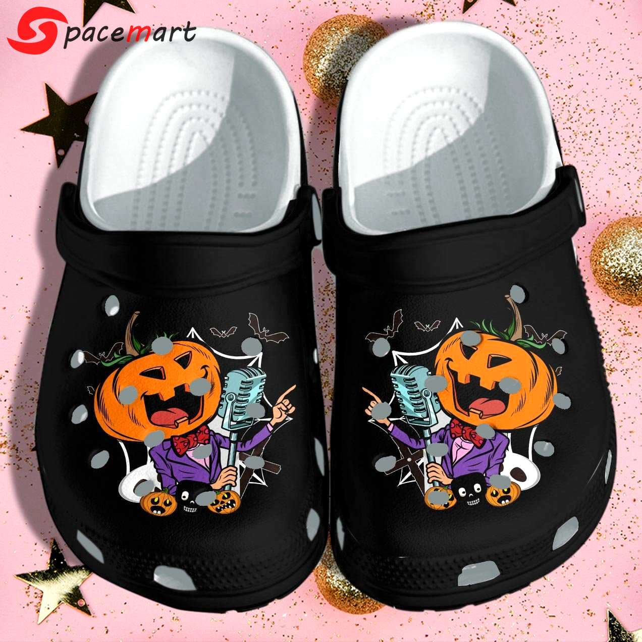 Crocs outfit - pumpkin rock sings tattoo  halloween crocs crocband clogs shoes - 1950 Crocs Outfit