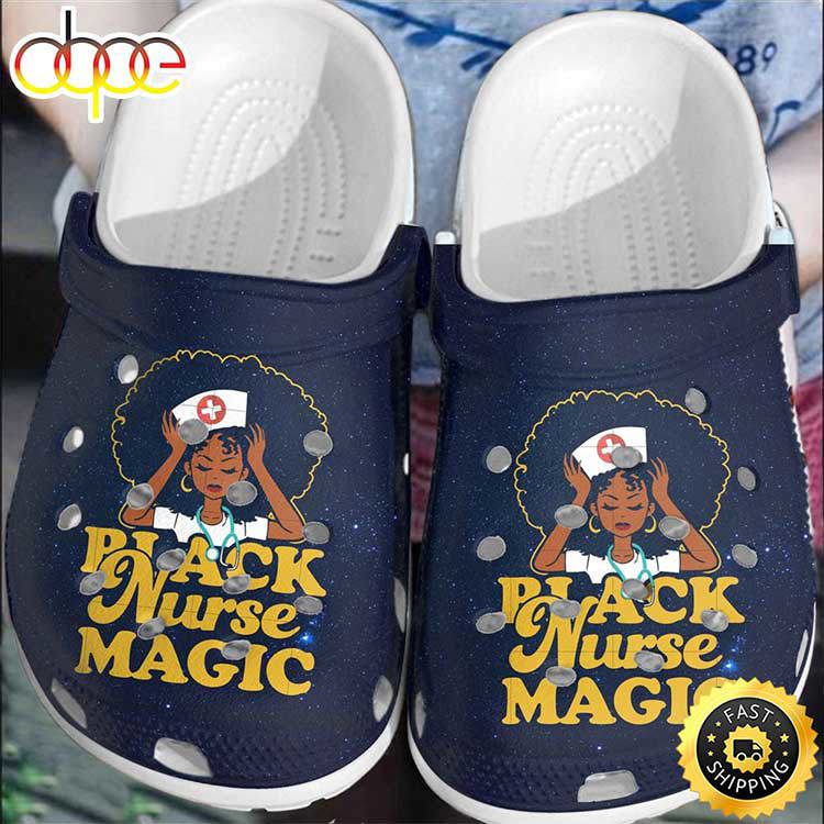 Crocs outfit - queen girl black nurse magic navy crocs clogs shoes - 1954 Crocs Outfit