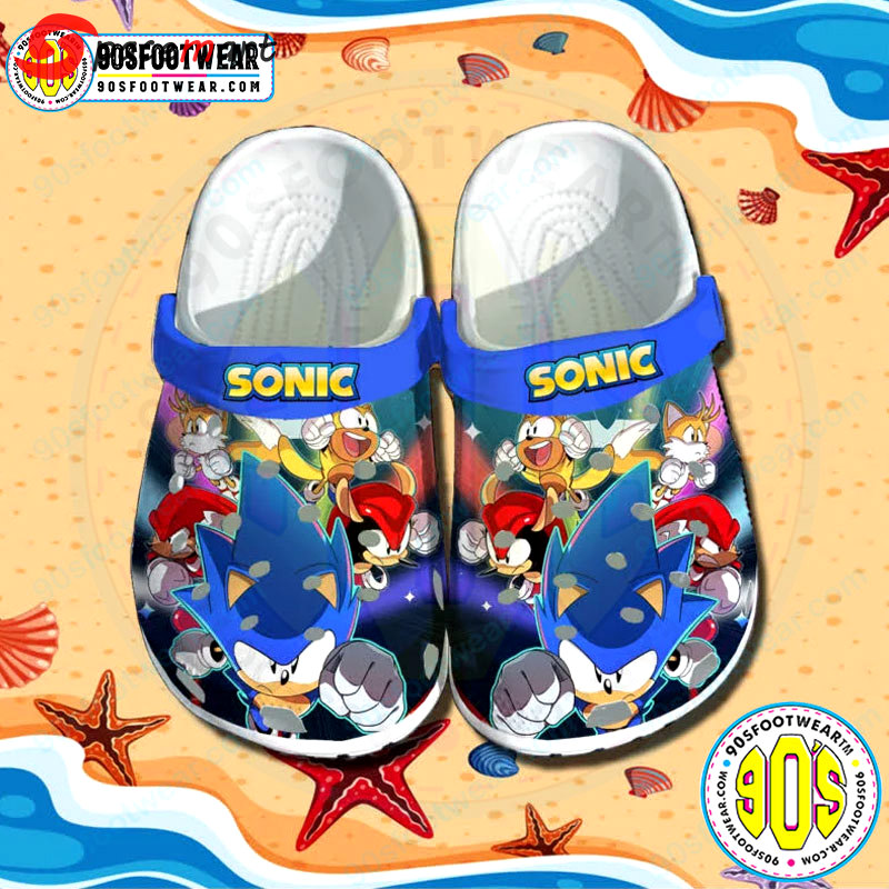 Crocs outfit - sonic crocs funny sonic the hedgehog movie clog shoes - 2023 Crocs Outfit