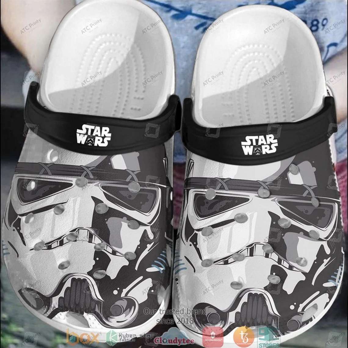 Crocs outfit - star wars stormtrooper crocs clogs crocband shoes - 2088 Crocs Outfit