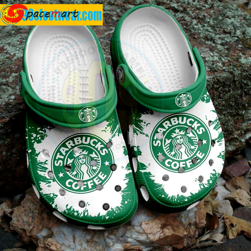 Crocs outfit - starbucks crocs paint flakes design logo starbucks coffee classic clogs - 2094 Crocs Outfit