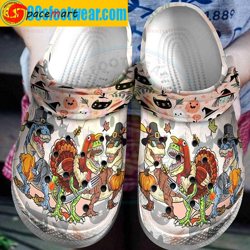 Crocs outfit - thanksgiving crocs halloween dinosaurs in turkey costume classic clogs - 2190 Crocs Outfit