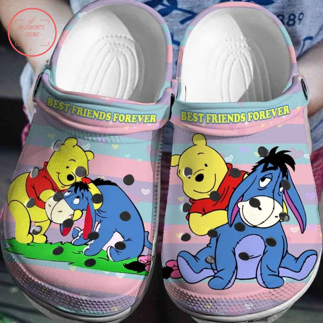 Crocs outfit - winnie the pooh movie pooh and eeyore crocs clogs crocband shoes - 2285 Crocs Outfit