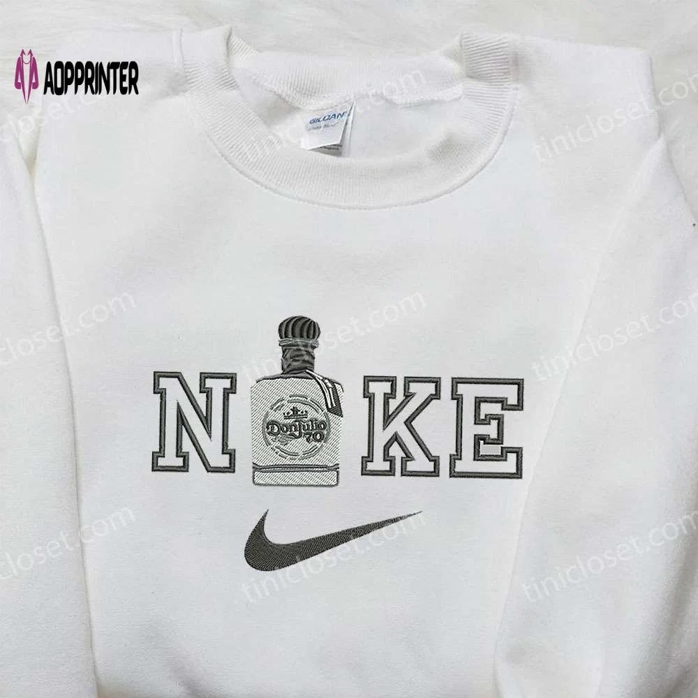 Custom don julio x nike embroidered shirt – perfect gift for him best quality Embroidered Shirt