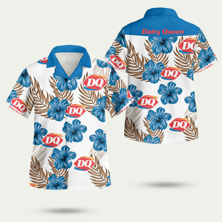 Dairy queen hawaiian shirt Hawaii Shirt Shorts & Flip Flops