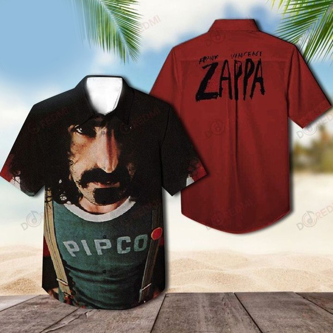 Frank zappa hawaiian shirt 2 Hawaii Shirt Shorts & Flip Flops
