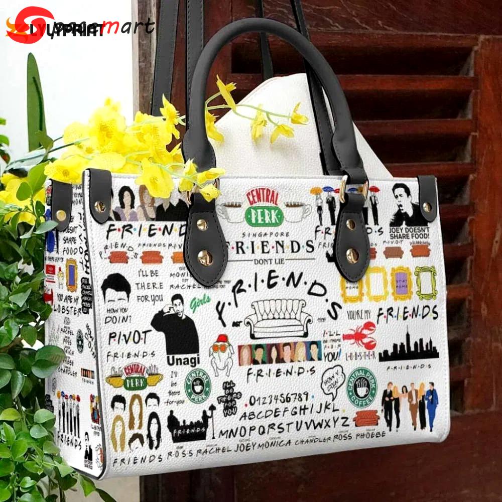 Friends leather handbag gift for women 4347 Women Leather Hand Bag