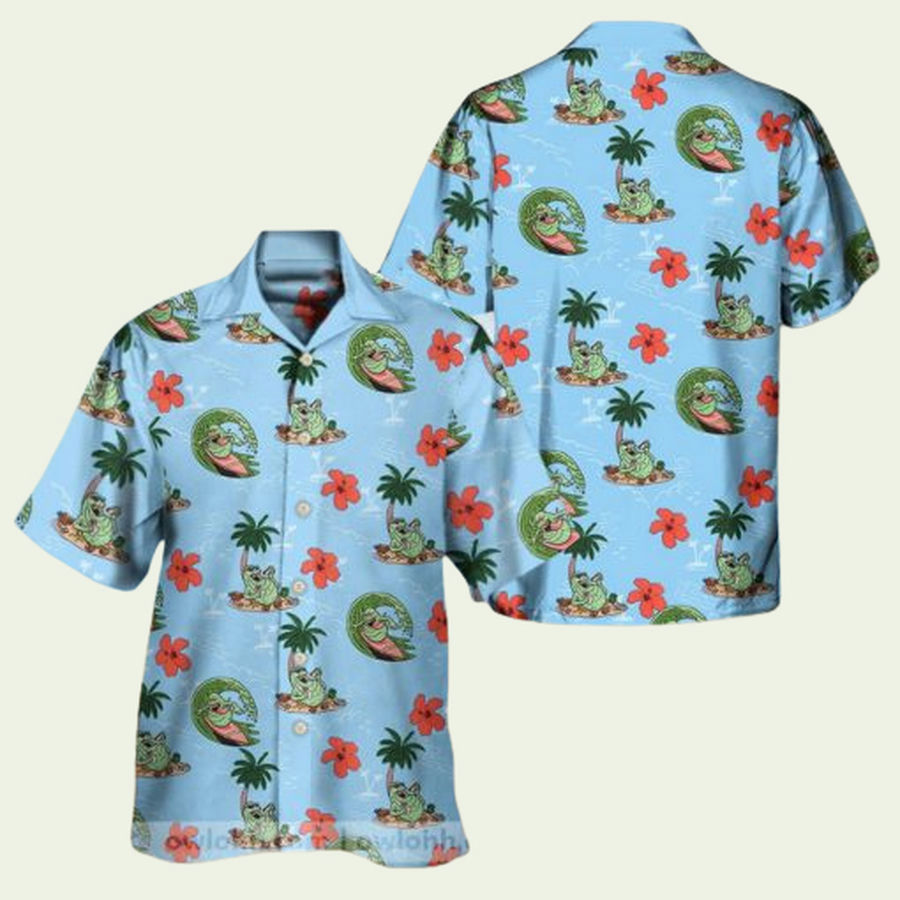 Ghostbusters slimer hawaiian shirt Hawaii Shirt Shorts & Flip Flops
