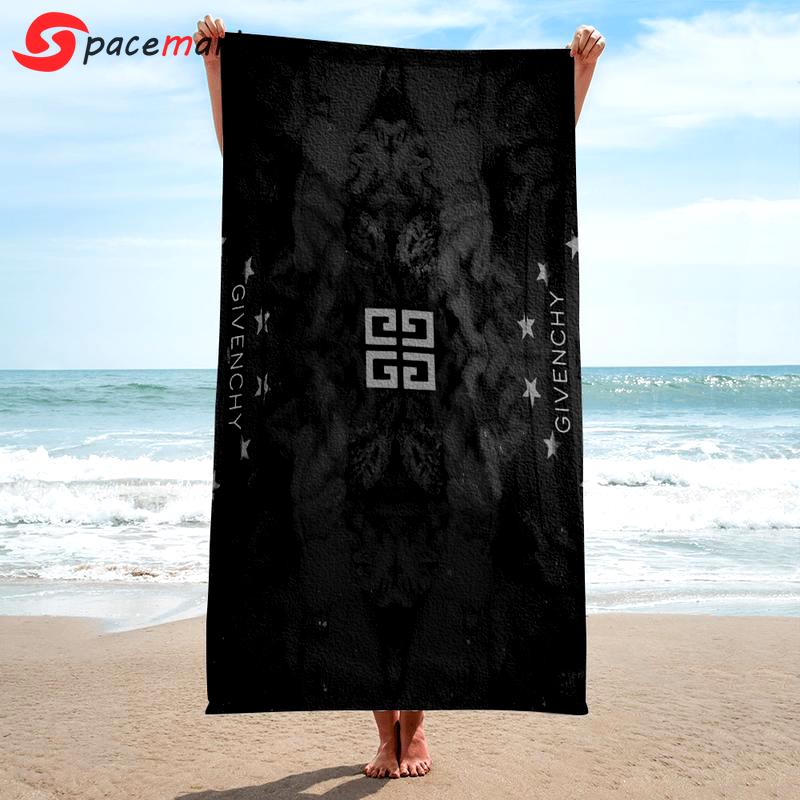 Givenchy soft cotton bath large beach towel hot 2023 item fashion Beach Towel