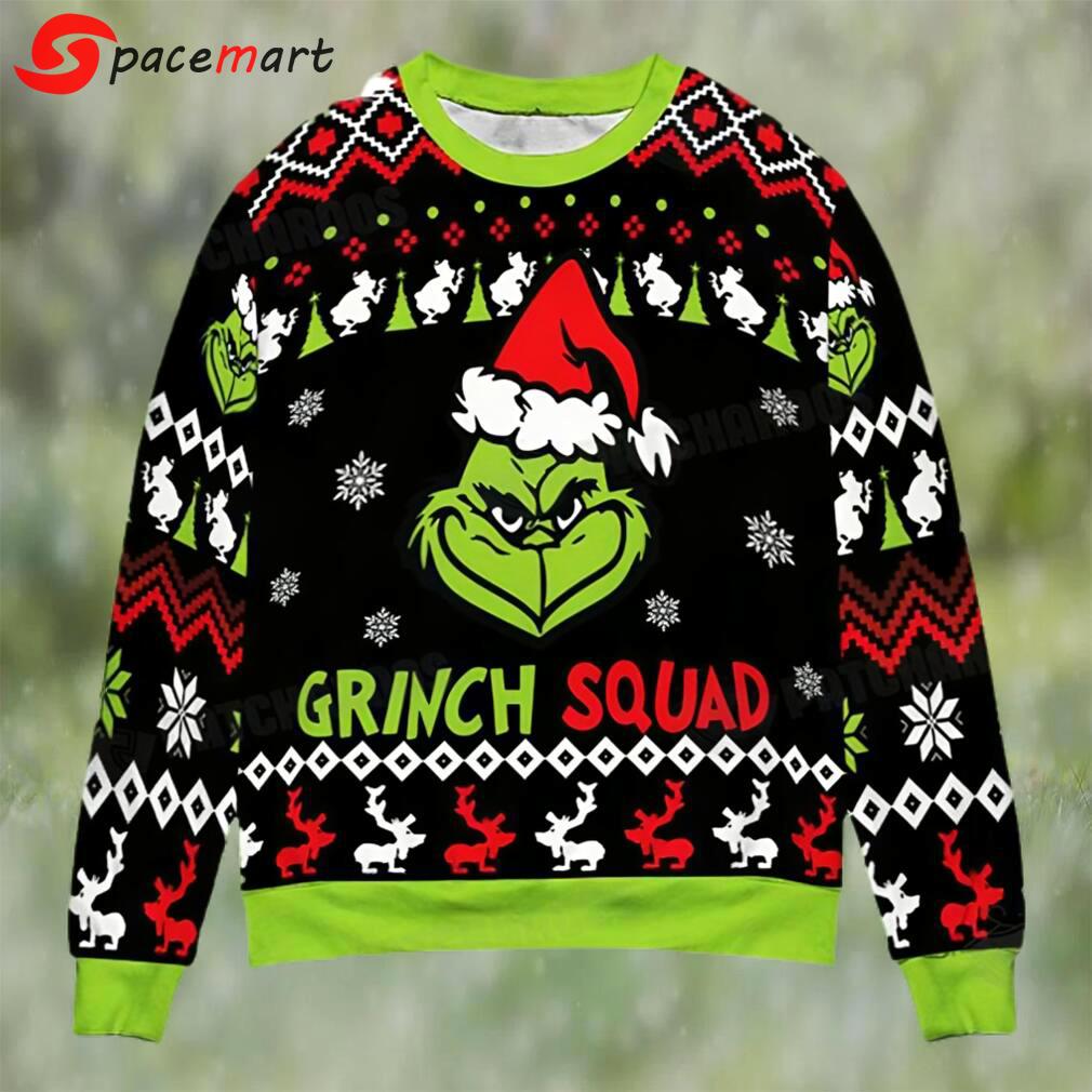 Grinch squad ugly christmas sweater xmas gift Christmas Ugly Sweater