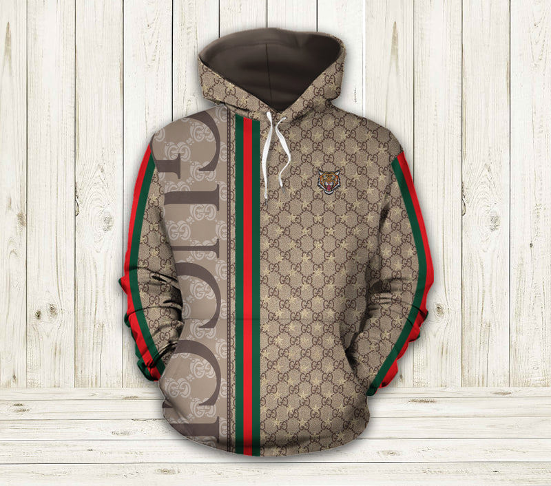 Gucci logo unisex hoodie for men women luxury brand outfit Hoodie 3D