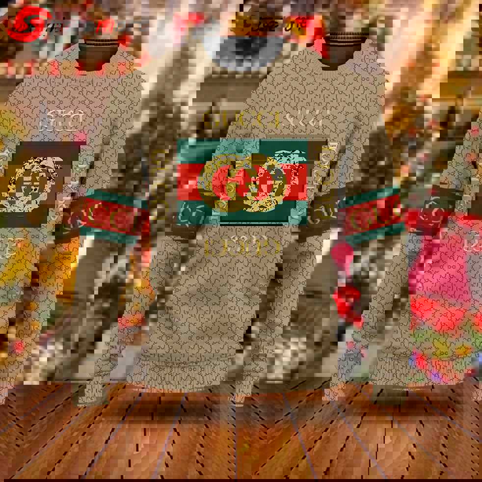 Gucci luxury ugly christmas sweater ucs1021 Christmas Ugly Sweater