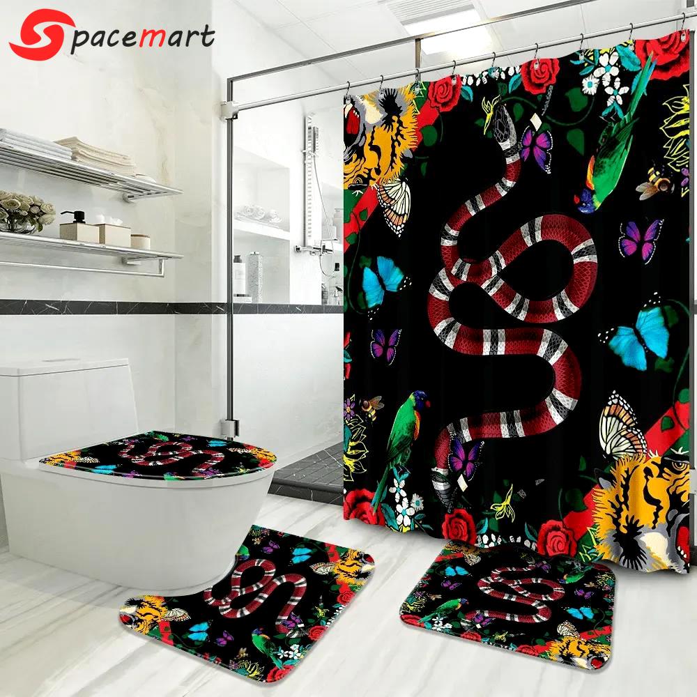 Gucci snake fashion limited luxury brand bathroom set home decor Bathroom Set