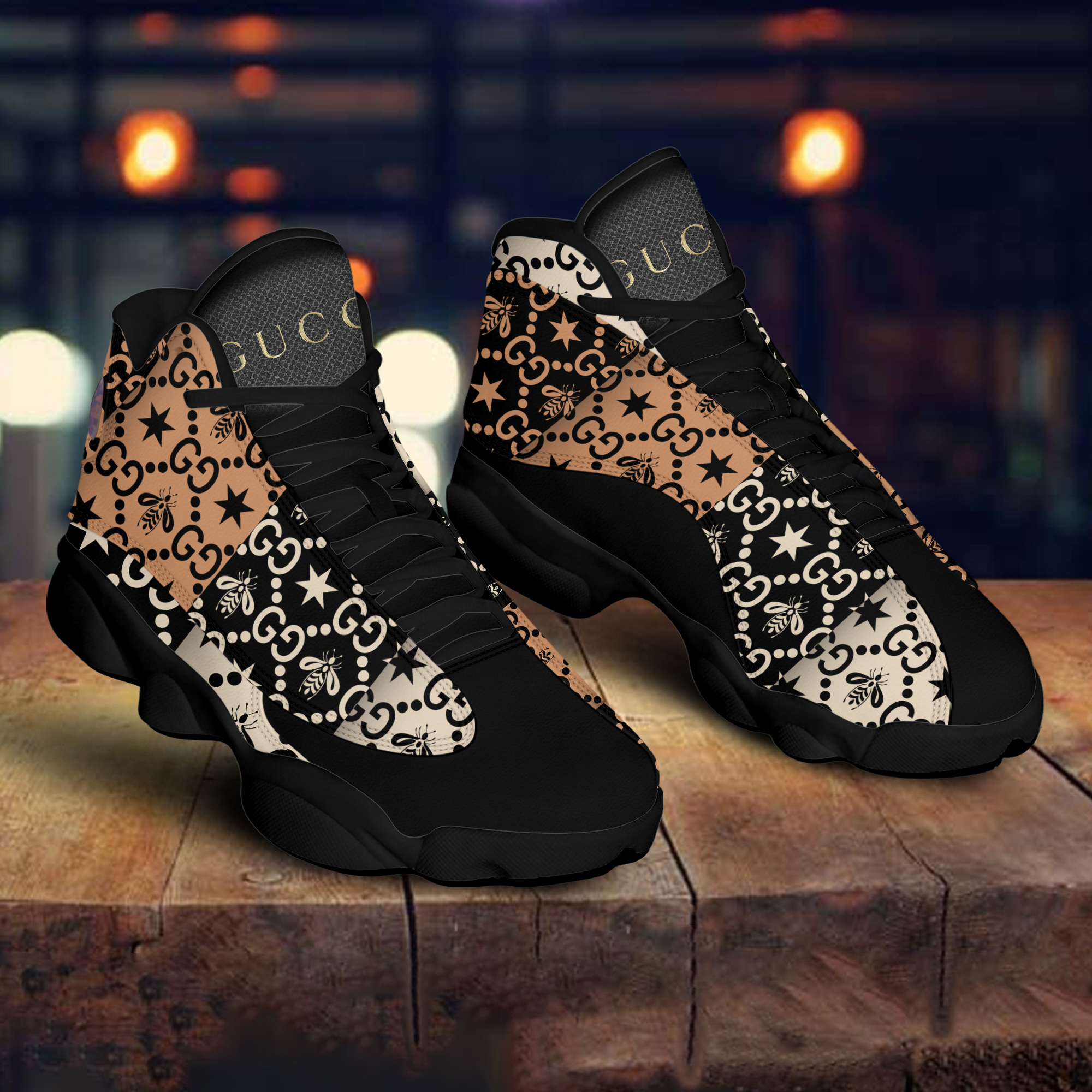 Gucci stars Air Jordan 13 Full Size For Fans Shoes Gifts For Men Women Sneakers