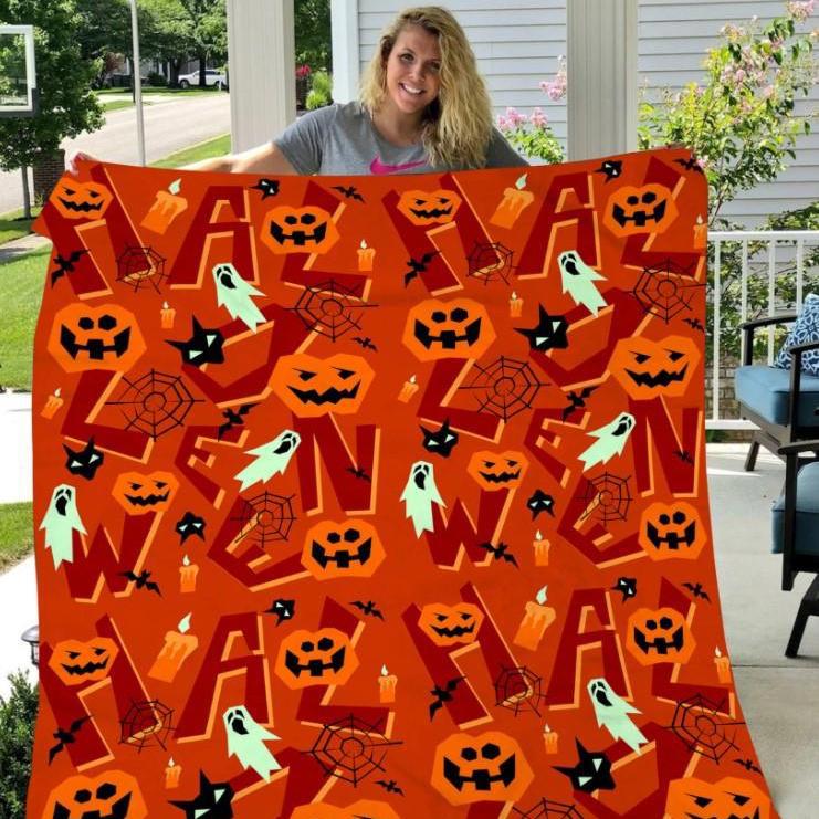 Halloween decorations happy halloween gift fleece blanket – quilt blanket fleece blanket, blanket sofa bed, 3d blanket Quilt Blanket