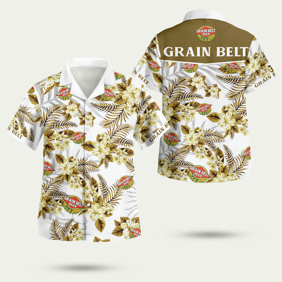 Historic grain belt brewery hawaiian shirt Hawaii Shirt Shorts & Flip Flops