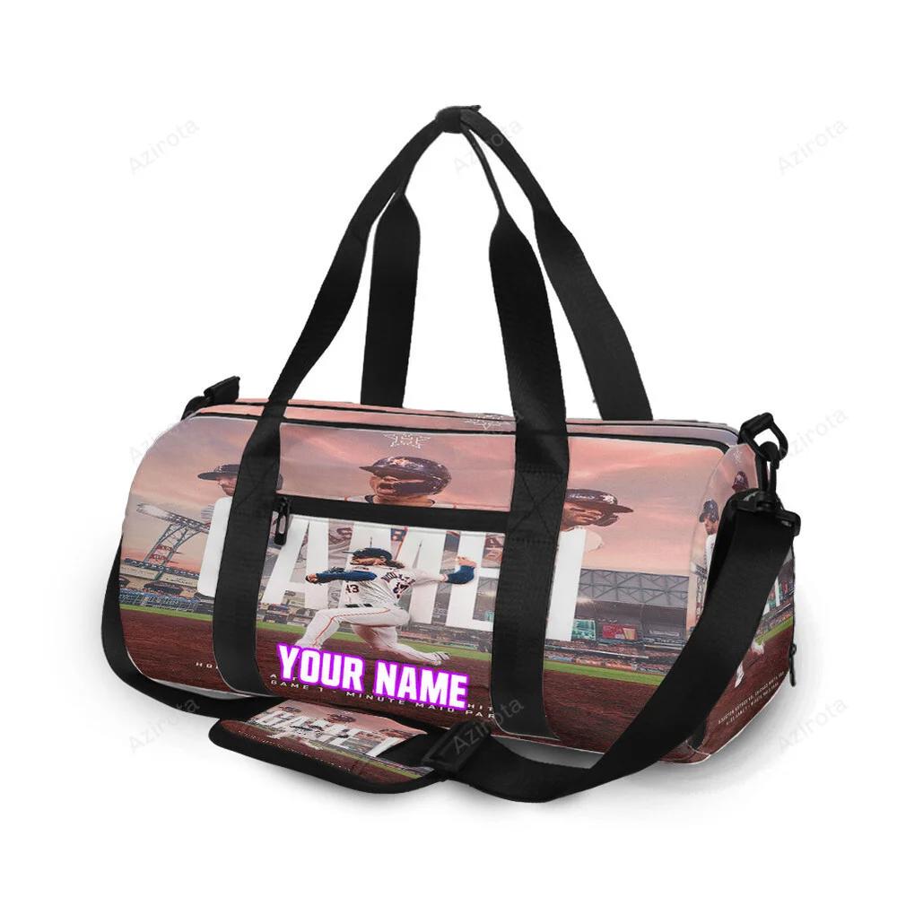 Houston astros team play personalized name travel bag gym bag 1999 Travel Bag