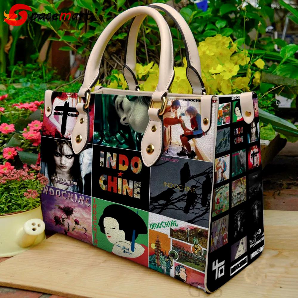 Indochine leather bag for women gift 1538 Women Leather Hand Bag