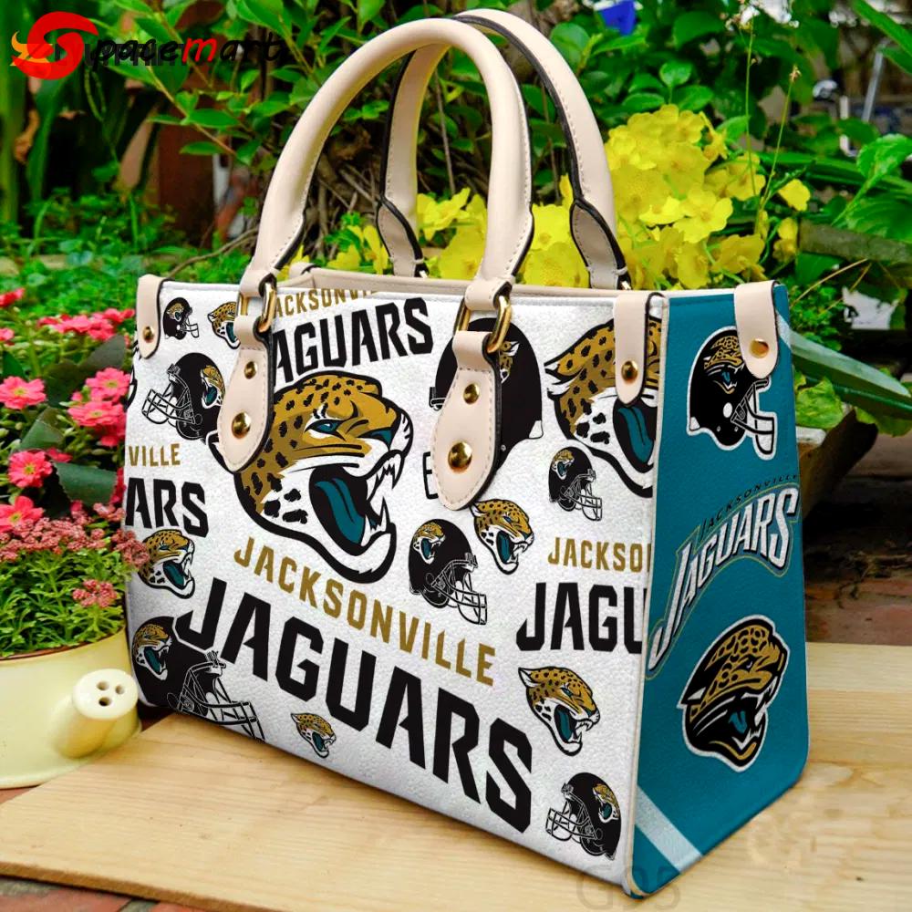 Jacksonville jaguars a1 leather bag g95 1419 Women Leather Hand Bag