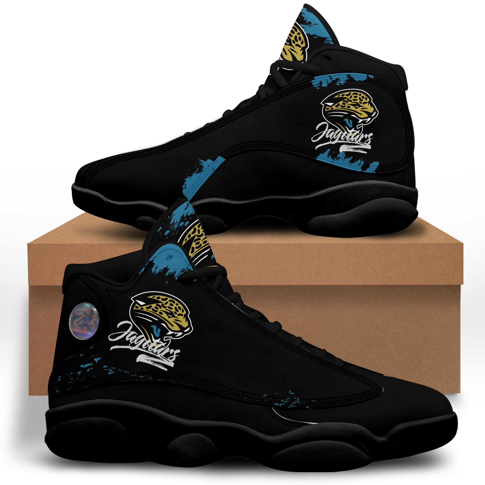 Jacksonville jaguarss Air Jordan 13 Sneakers For Fans Shoes Gifts For Men Women Full Size