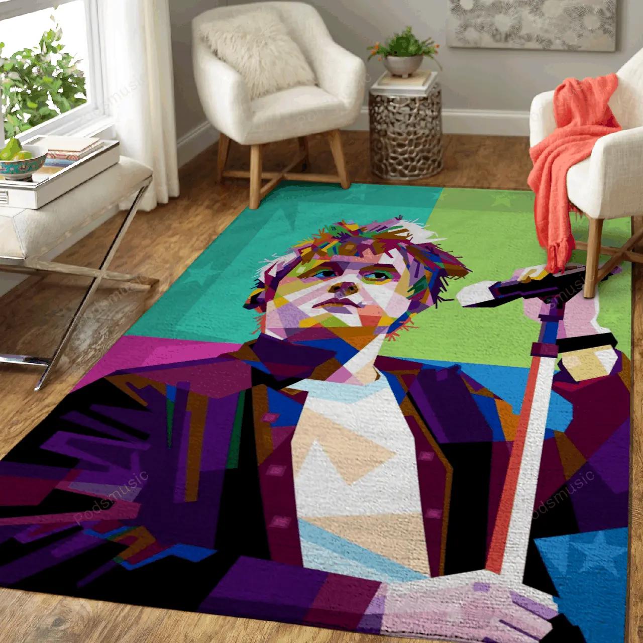 Lewis capaldi music art for fans area rug living room carpet rug regtangle carpet floor decor home decor Rectangle Rug