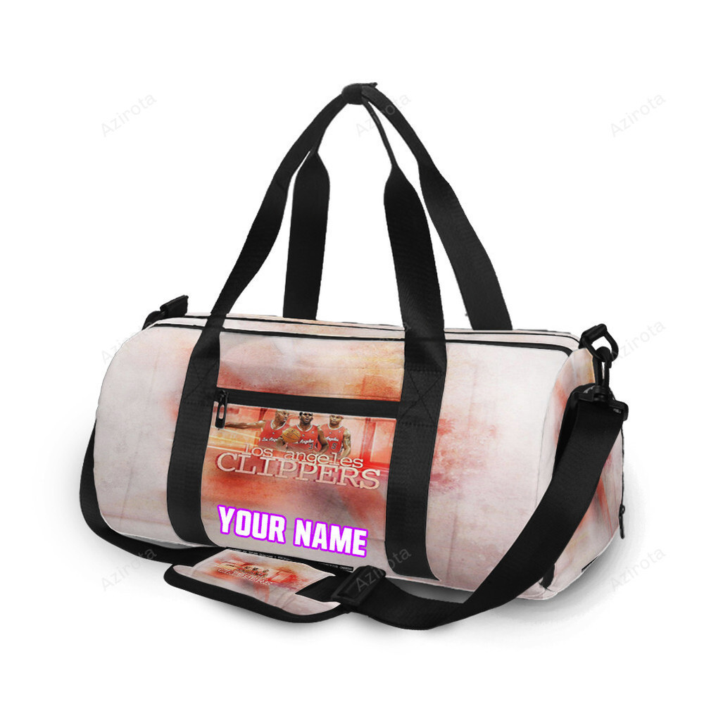 Los angeles clippers 2011 personalized name travel bag gym bag 2092 Travel Bag