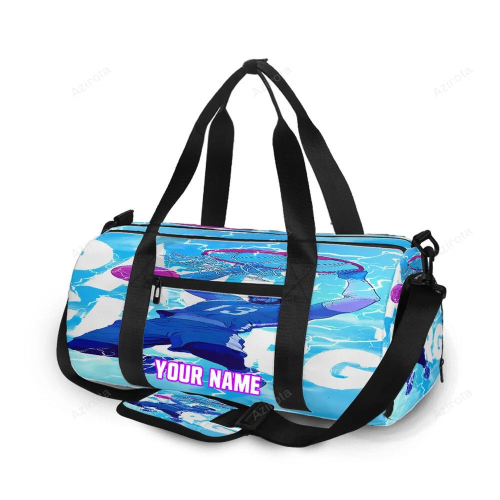 Los angeles clippers dunker 13 personalized name travel bag gym bag 195 Travel Bag