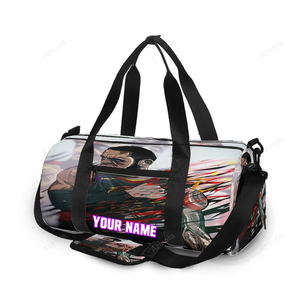 Los angeles lakers 23 lebron james v45 personalized name travel bag gym bag 2083 Travel Bag