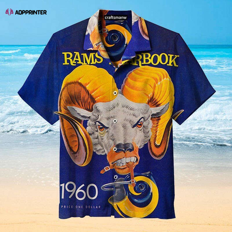 Los angeles rams960 premium hawaiian shirt gift for sports lovers Hawaii Shirt