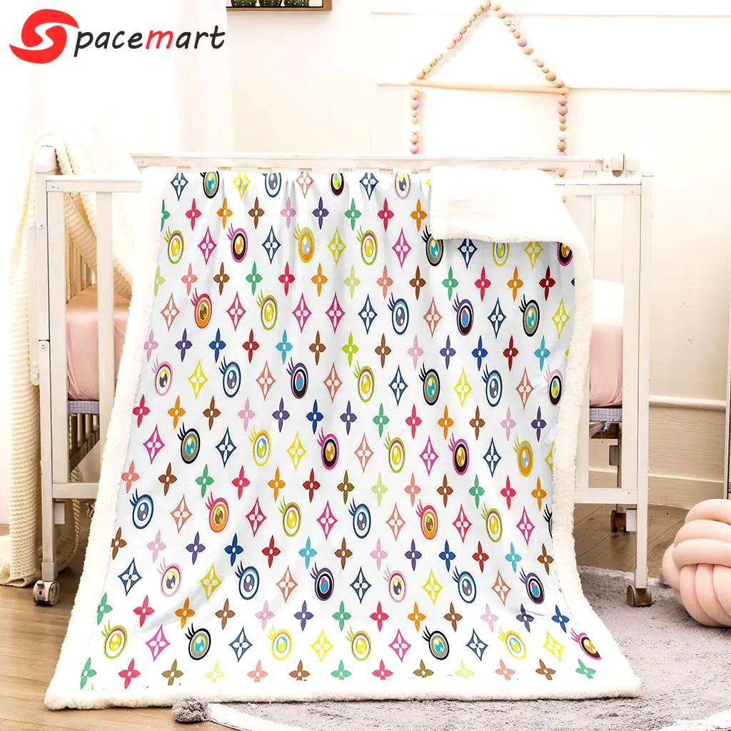 Louis vuitton multicolor lollipop luxury brand premium blanket fleece home decor 11 Blanket Fleece